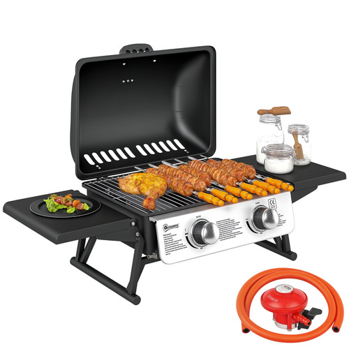 Outsunny portable tabletop gas - portable,