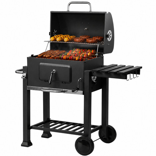 Charcoal bbq grill - grill, stainless
