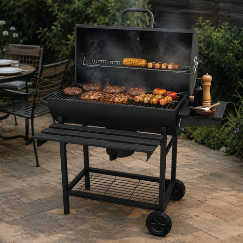 Classic charcoal bbq grill - bbq,