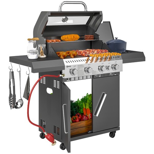 Outsunny burner gas - burner, bbq
